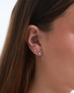 Ohrstecker-Set - Sparkle Heart