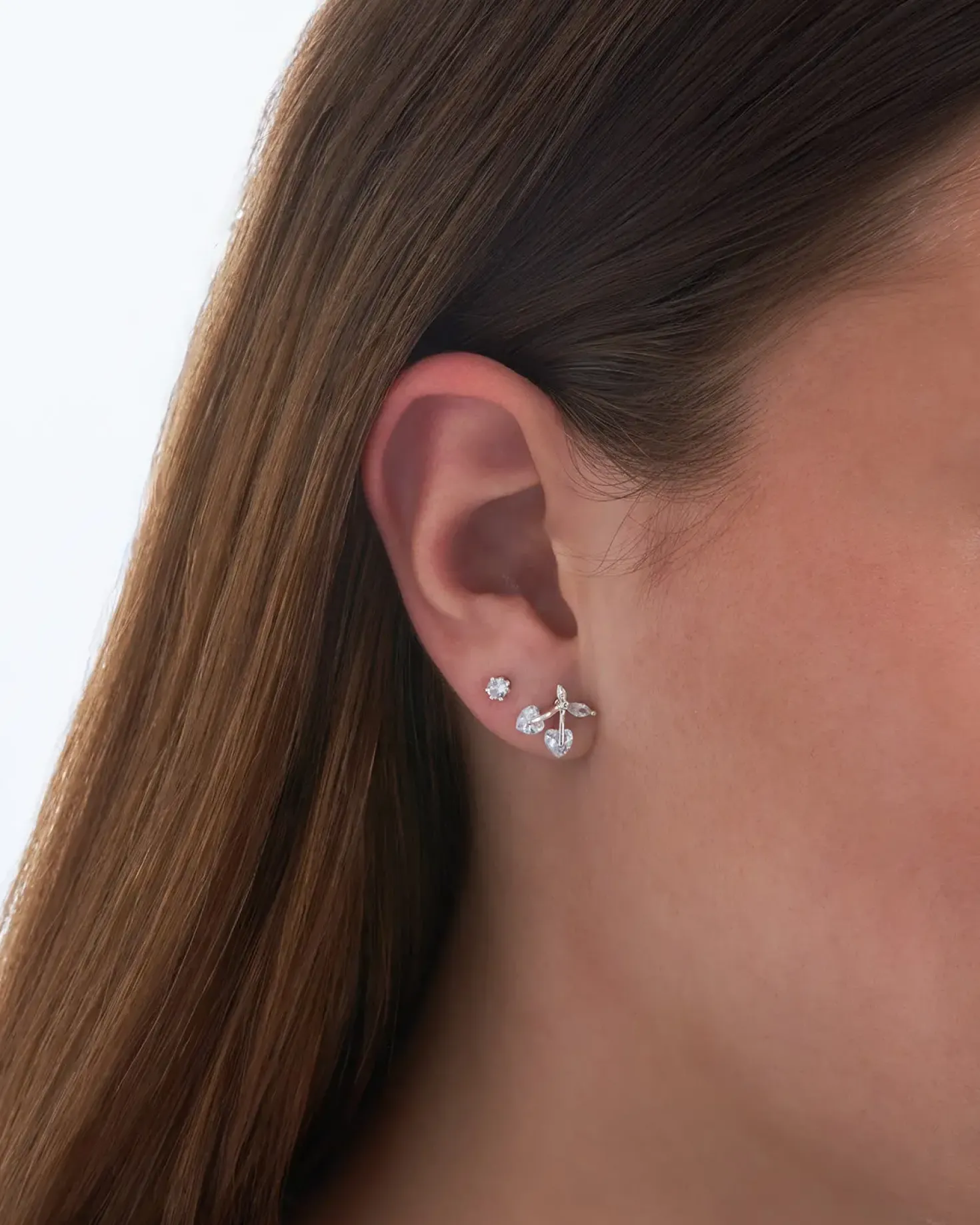 Ohrstecker-Set - Sparkling Cherry