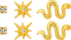 Ohrstecker-Set - Sparkling Stars