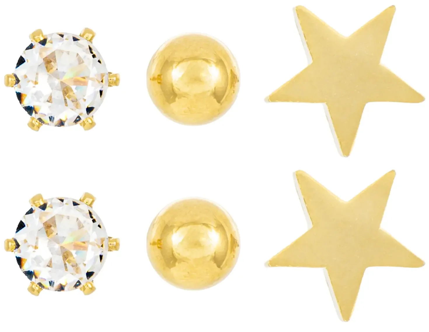 Ohrstecker-Set - Star Shine