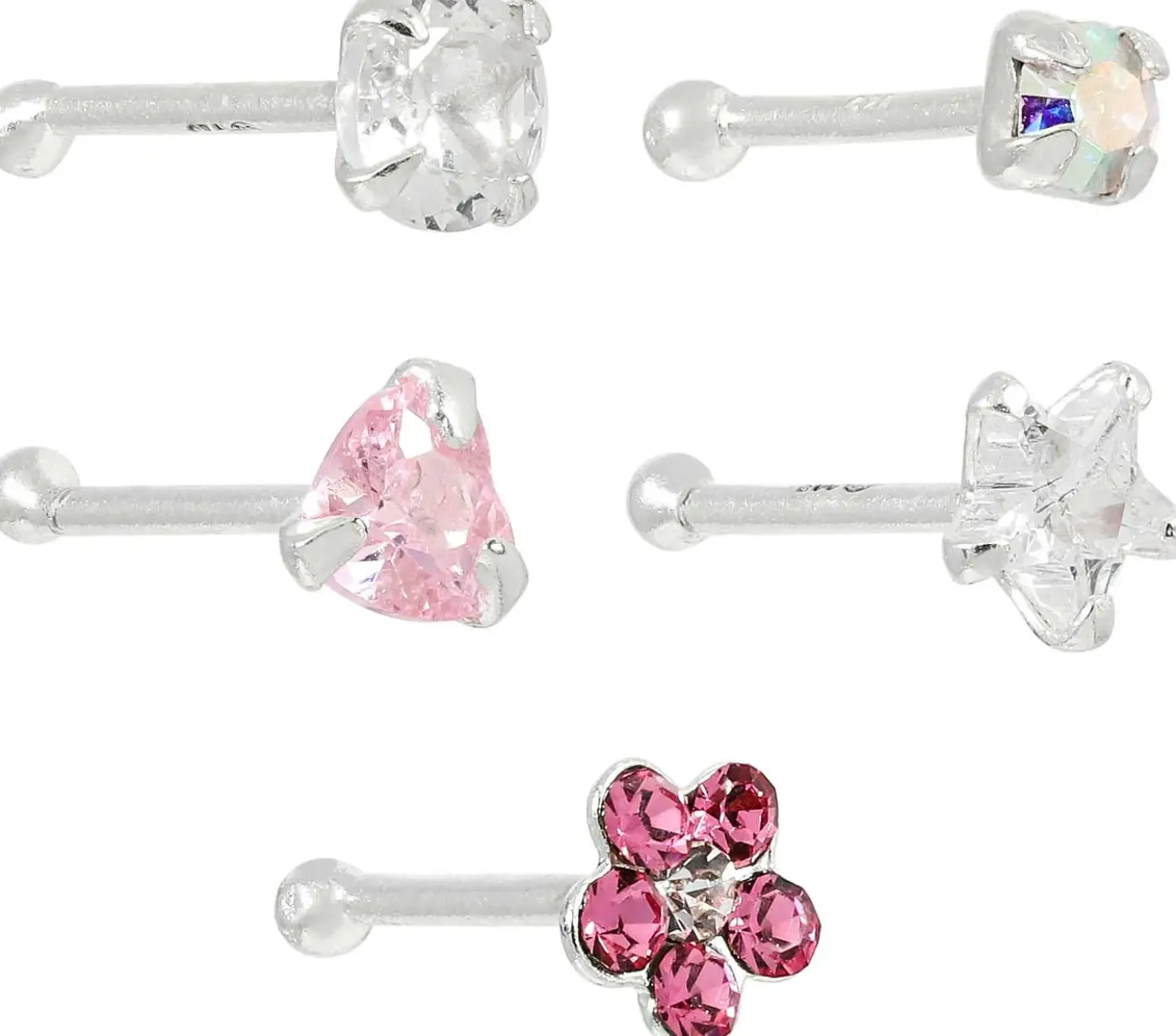 Piercing-Set - Pink Sparkle