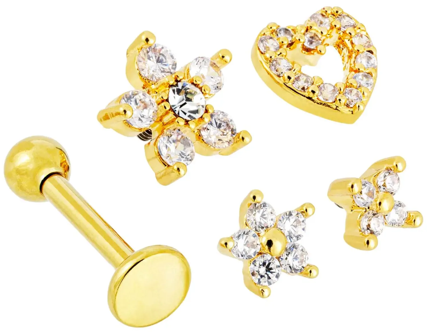 Piercing-Set - Shiny Garden