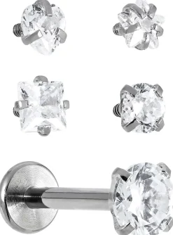 Piercing-Set - Silver Glam