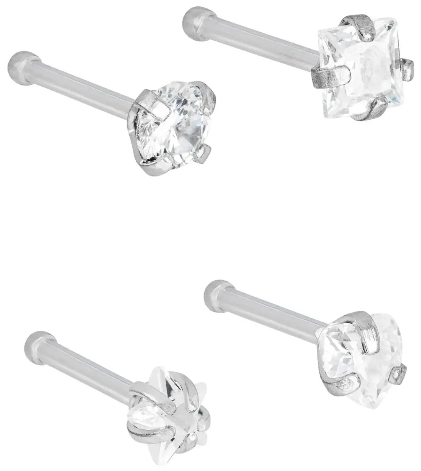 Piercing-Set - Sparkly Nose