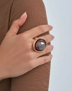 Ring - Amber Pearl