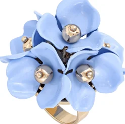 Ring - Blue Bouquet