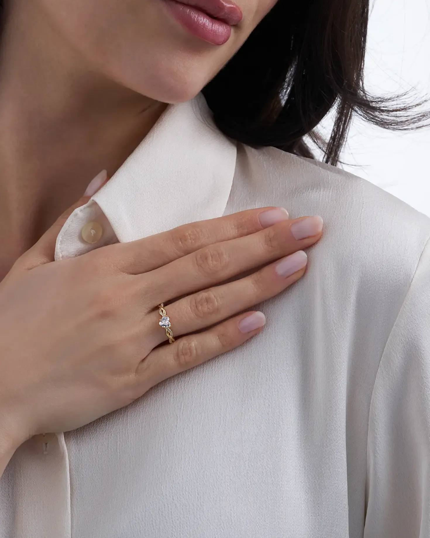 Ring - Braided Heart