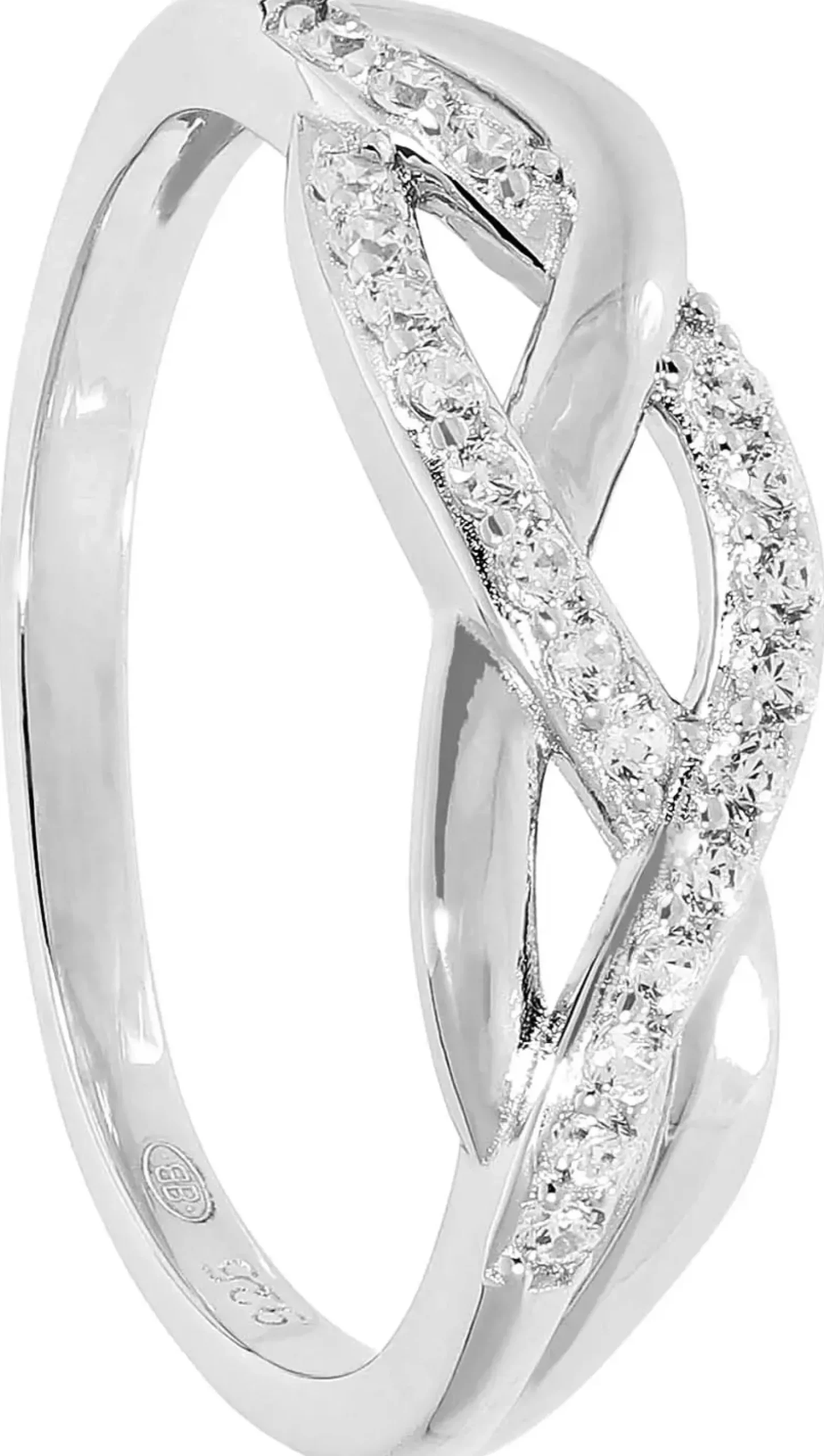 Ring - Braided Sparkle