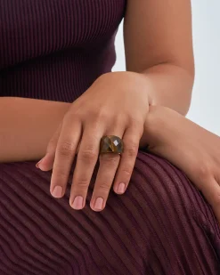 Ring - Brown Gem