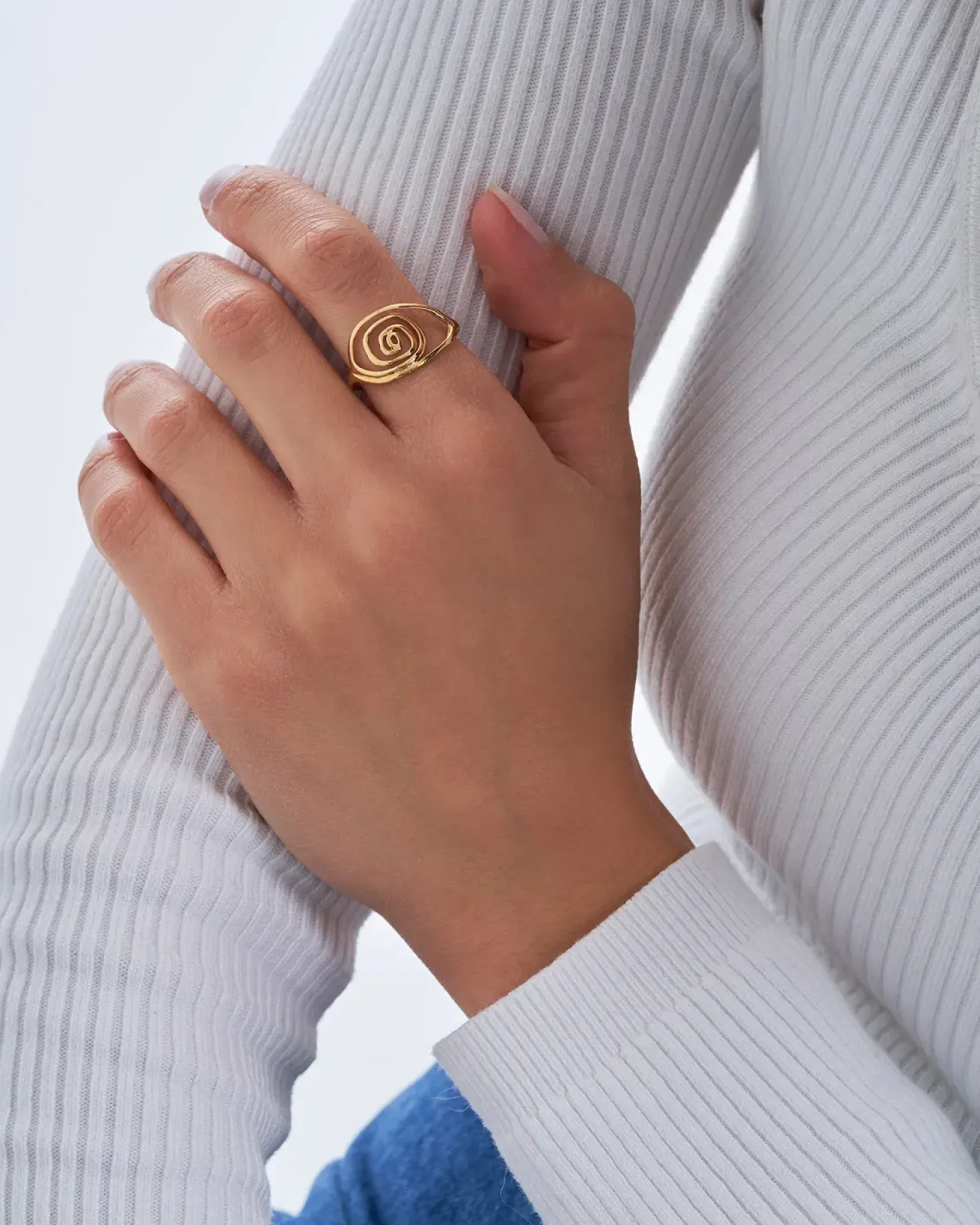 Ring - Filigree Squiggle