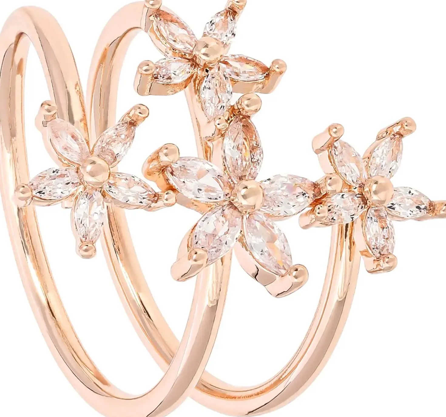 Ring - Floral Rose