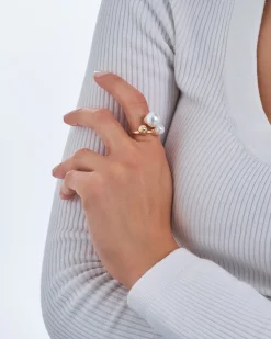 Ring - Gleamy Pearls
