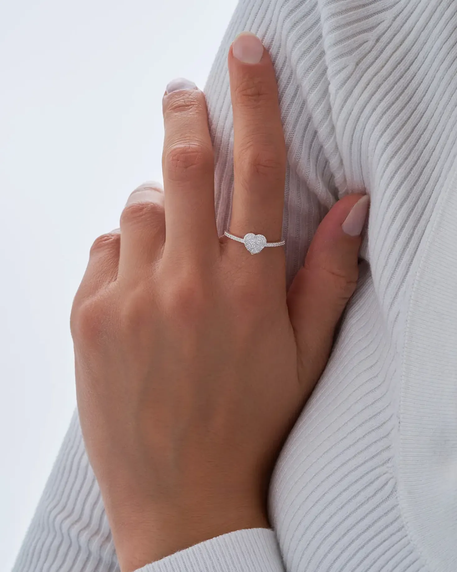 Ring - Iced Heart
