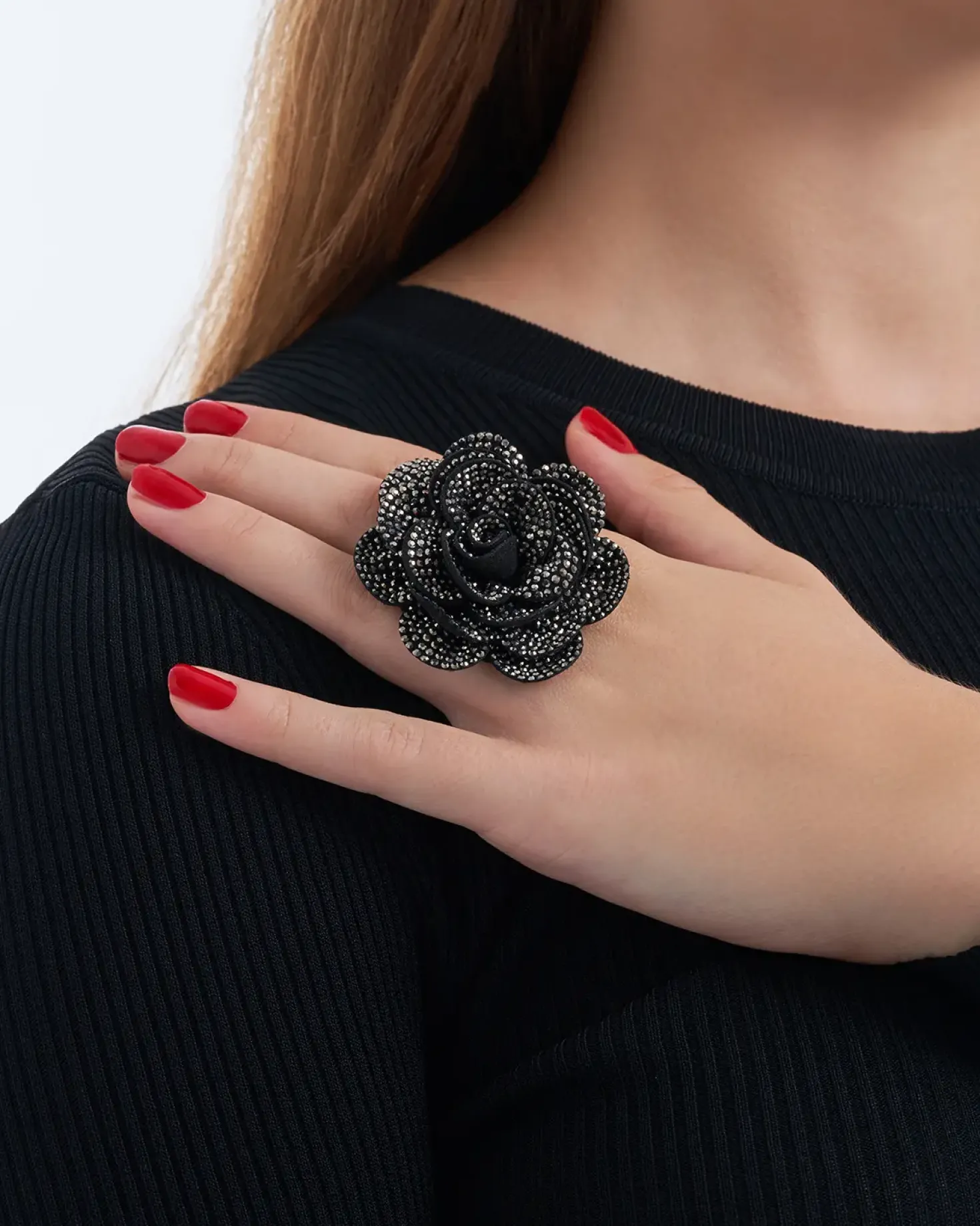 Ring - Maleficent Flower