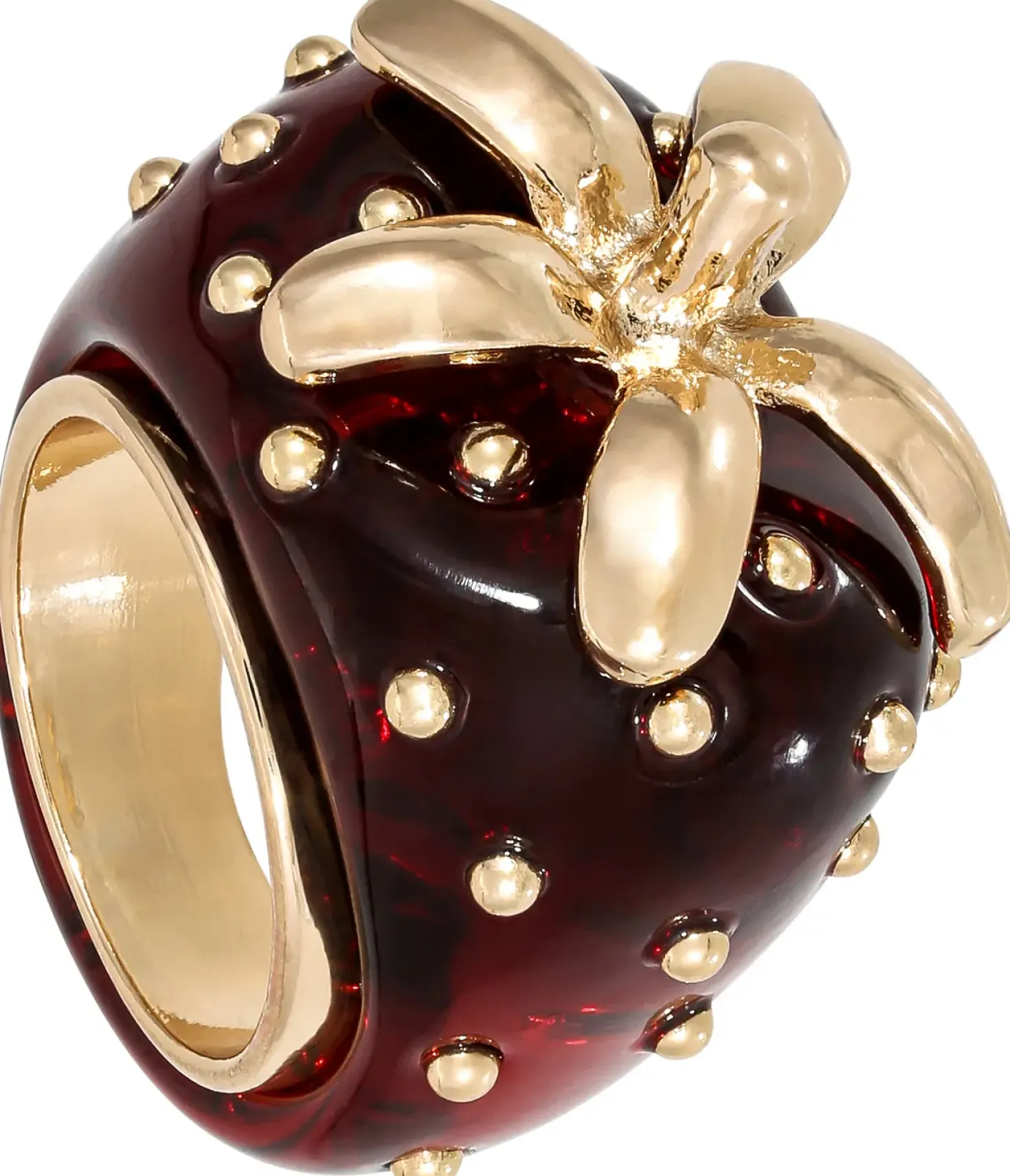 Ring - Statement Strawberry