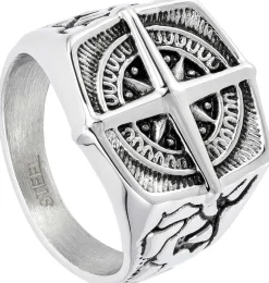 Ring - Steel Compass