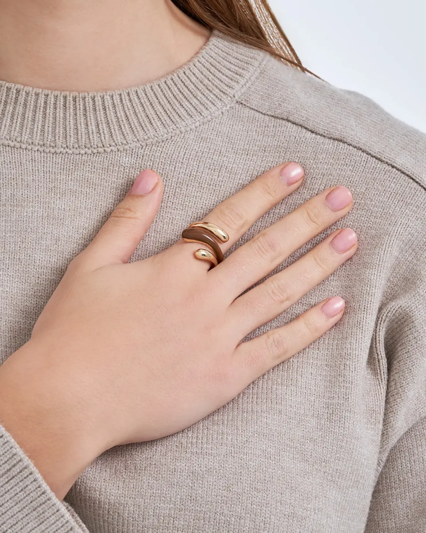 Ring - Timeless Brown