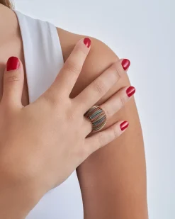 Ring - Tricolour Stripes