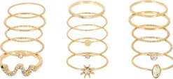 Ring-Set - Boho Gleam