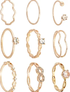 Ring-Set - Boho Rose