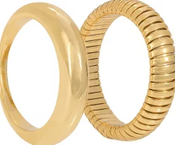 Ring-Set - Golden Glaze