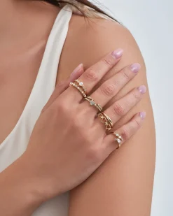 Ring-Set - Golden Grace