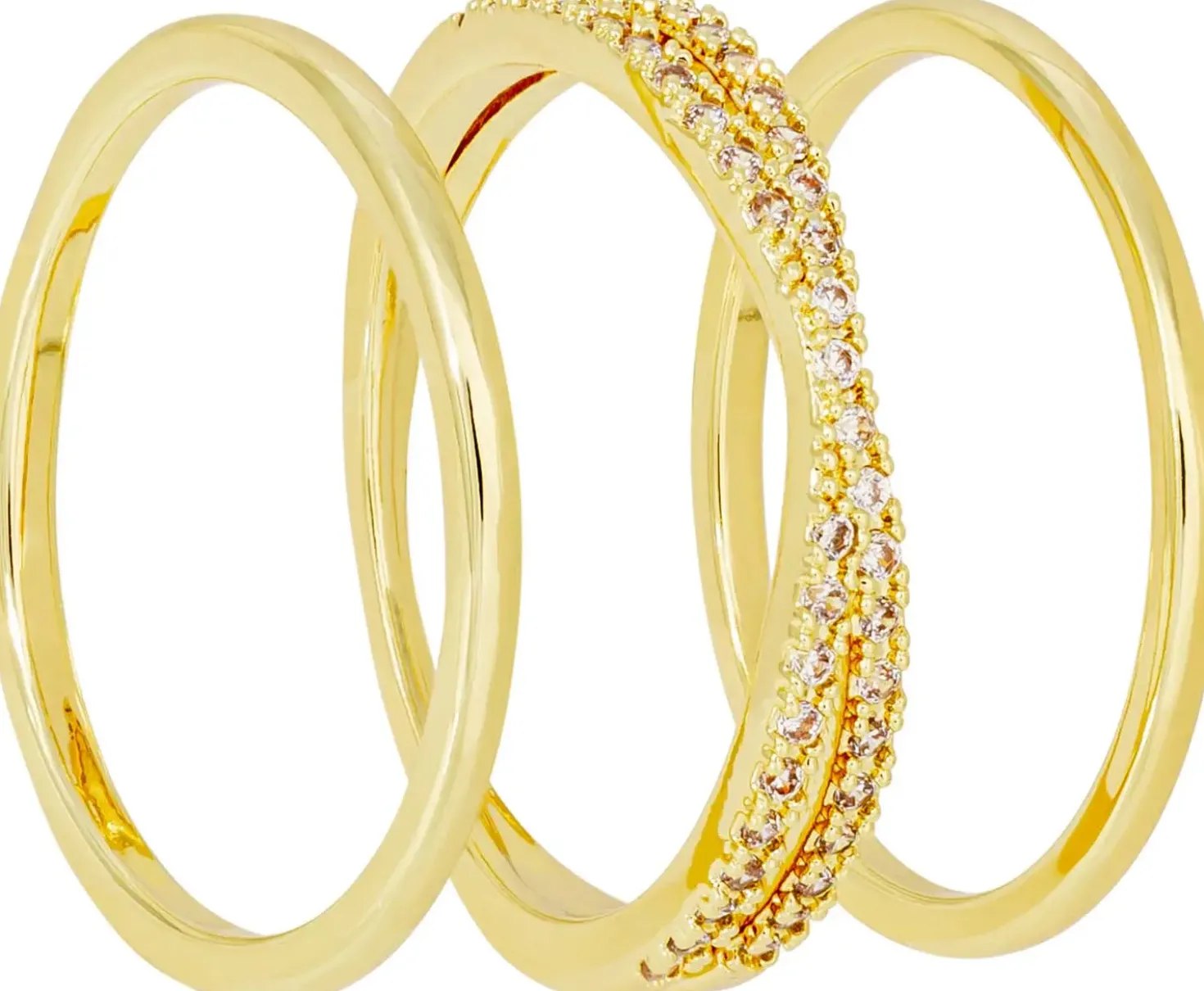 Ring-Set - Golden Pop
