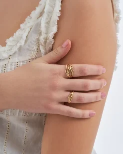 Ring-Set - Golden Shine