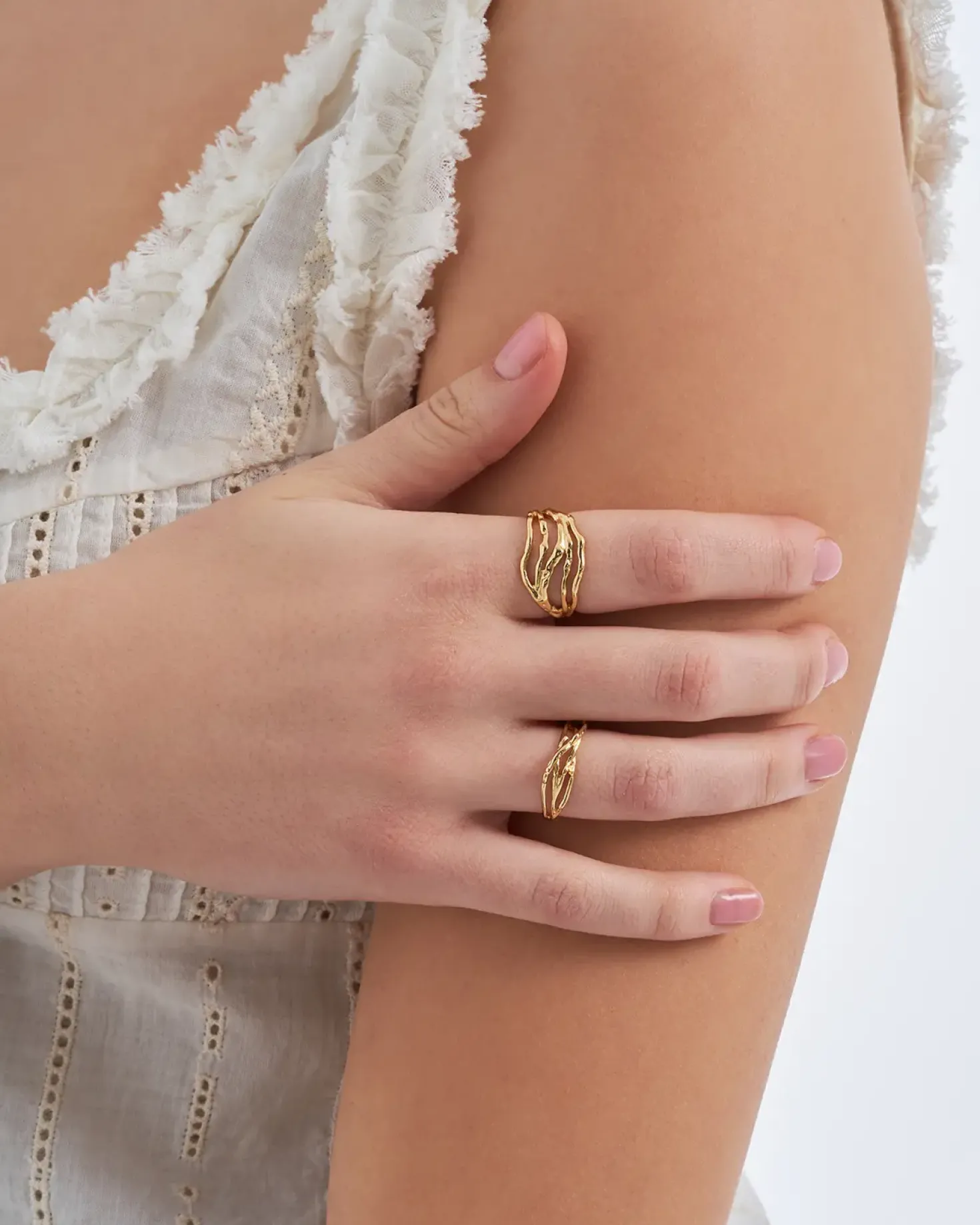 Ring-Set - Golden Shine