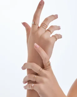 Ring-Set - Golden Stacking