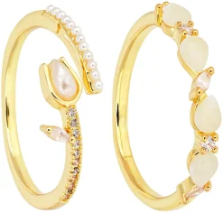 Ring-Set - Golden Tulip