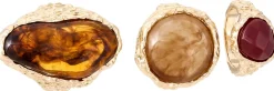 Ring-Set - Hammered Glass
