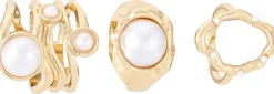 Ring-Set - Mystic Pearls