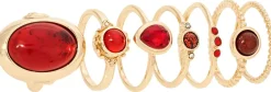 Ring-Set - Romantic Red
