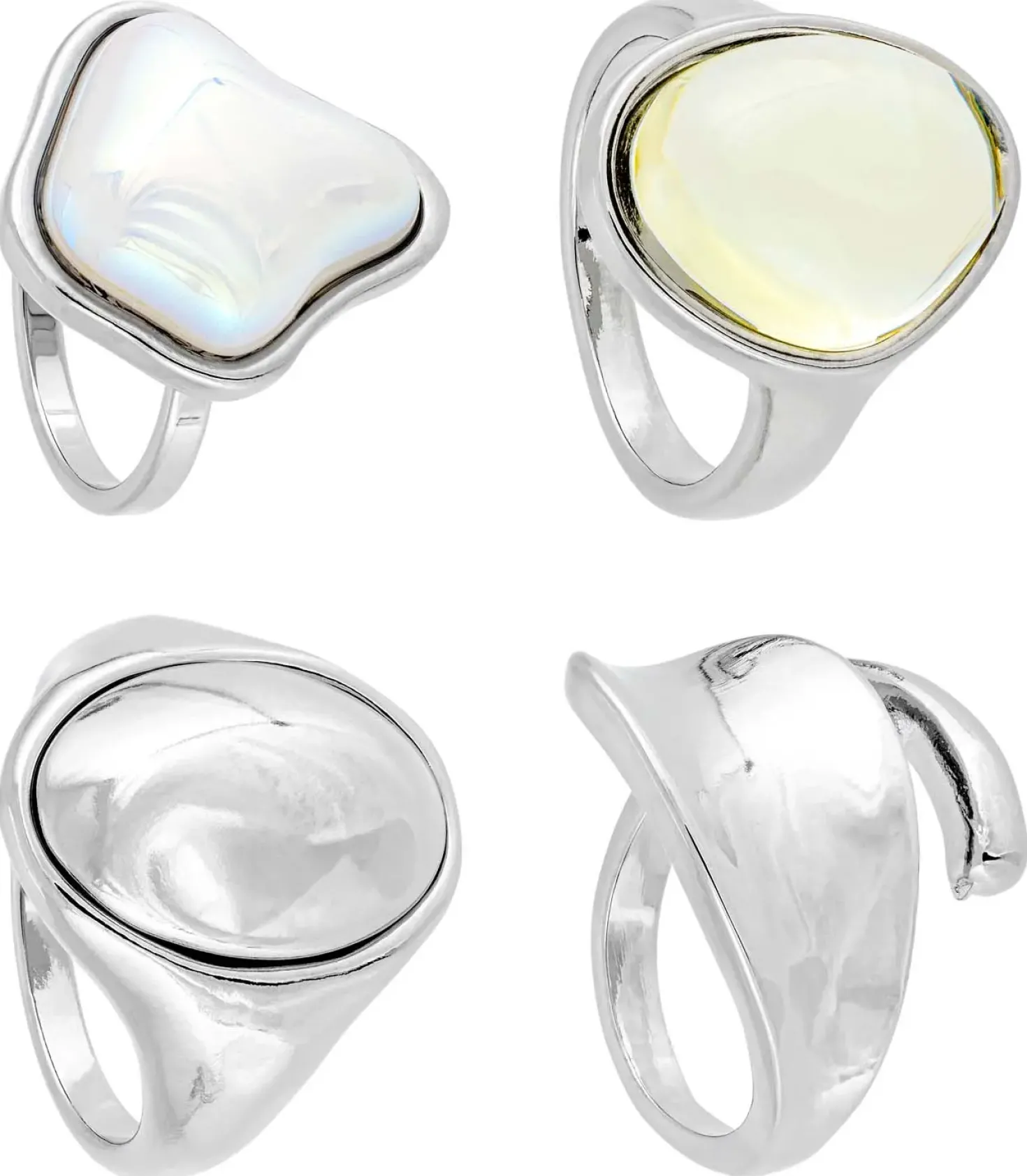 Ring-Set - Shimmer Elegance