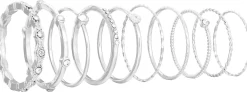 Ring-Set - Shiny Glitter