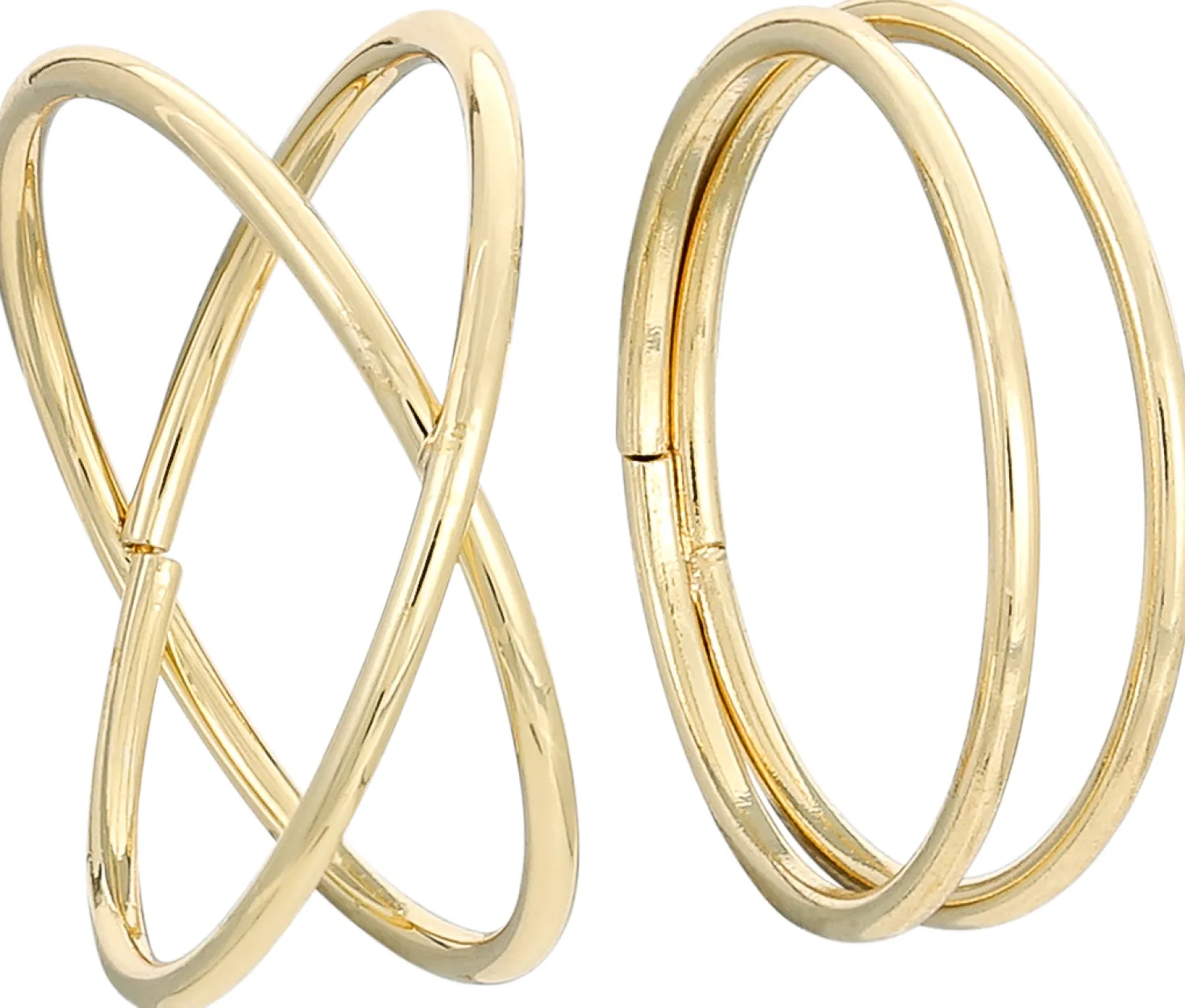 Ring-Set - Shiny Gold