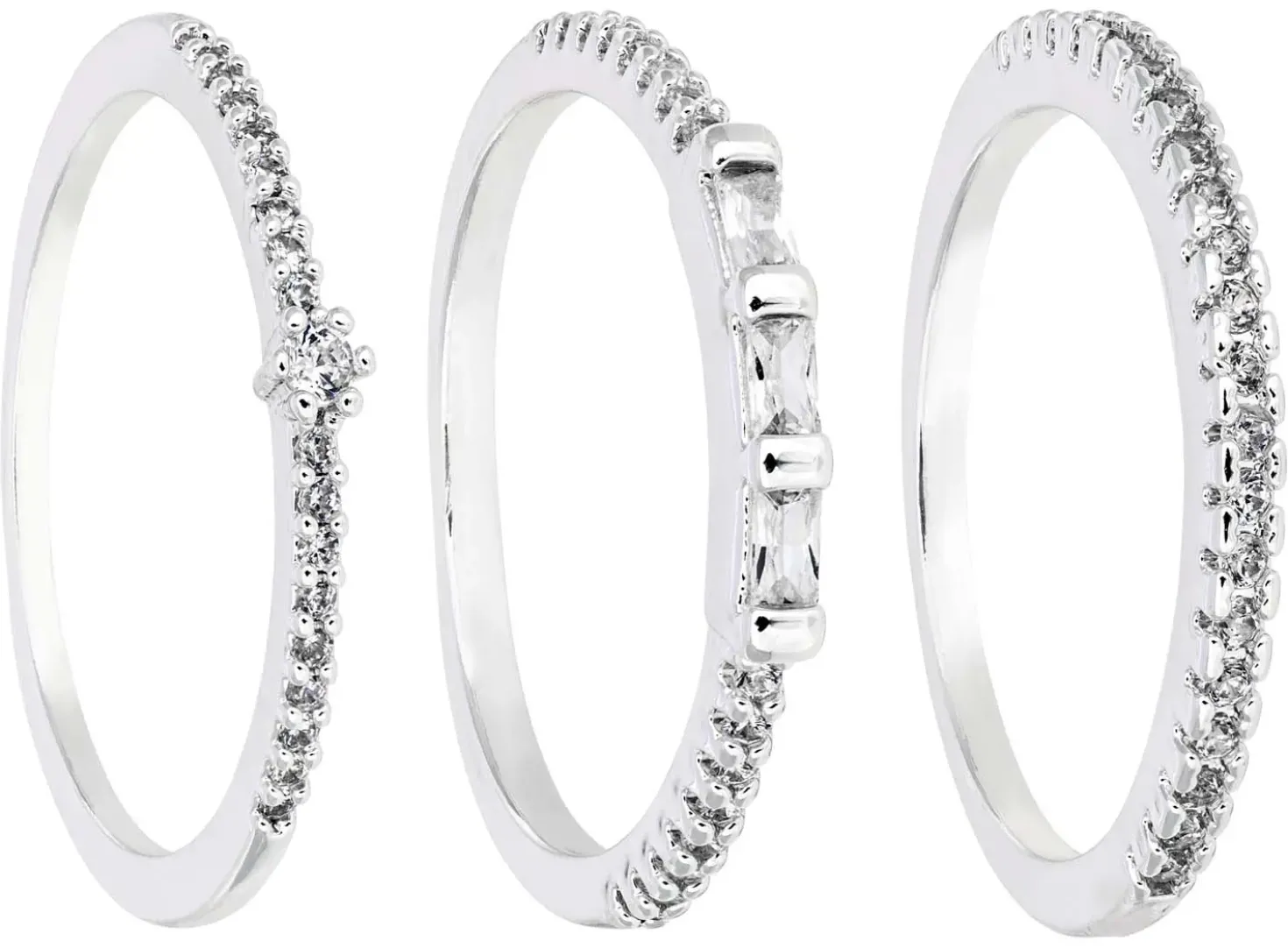 Ring-Set - Silver Elegance