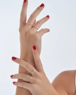 Ring-Set - Silver Glamour