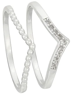 Ring-Set - Silver Love
