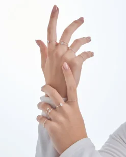 Ring-Set - Silver Vintage