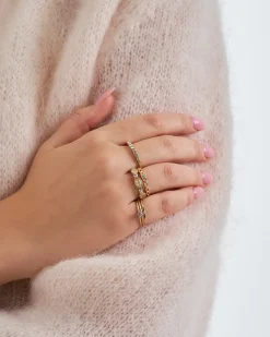 Ring-Set- Golden Mirage