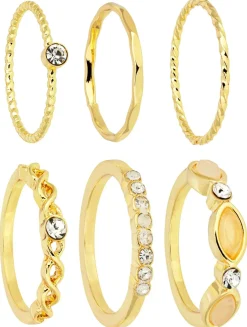Ring-Set- Golden Mirage
