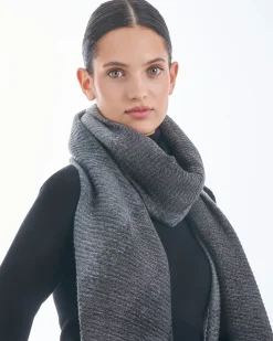 Schal - Black Ombré