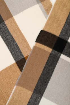 Schal - Checkered Brown