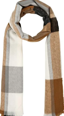 Schal - Checkered Brown