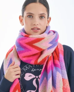 Schal - Colorful Zigzag