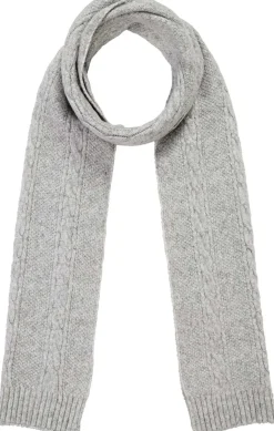 Schal - Grey Braids