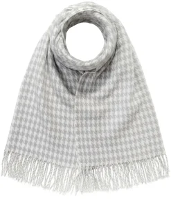 Schal - Grey Houndstooth