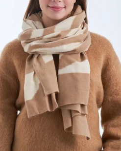 Schal - Taupe Pattern